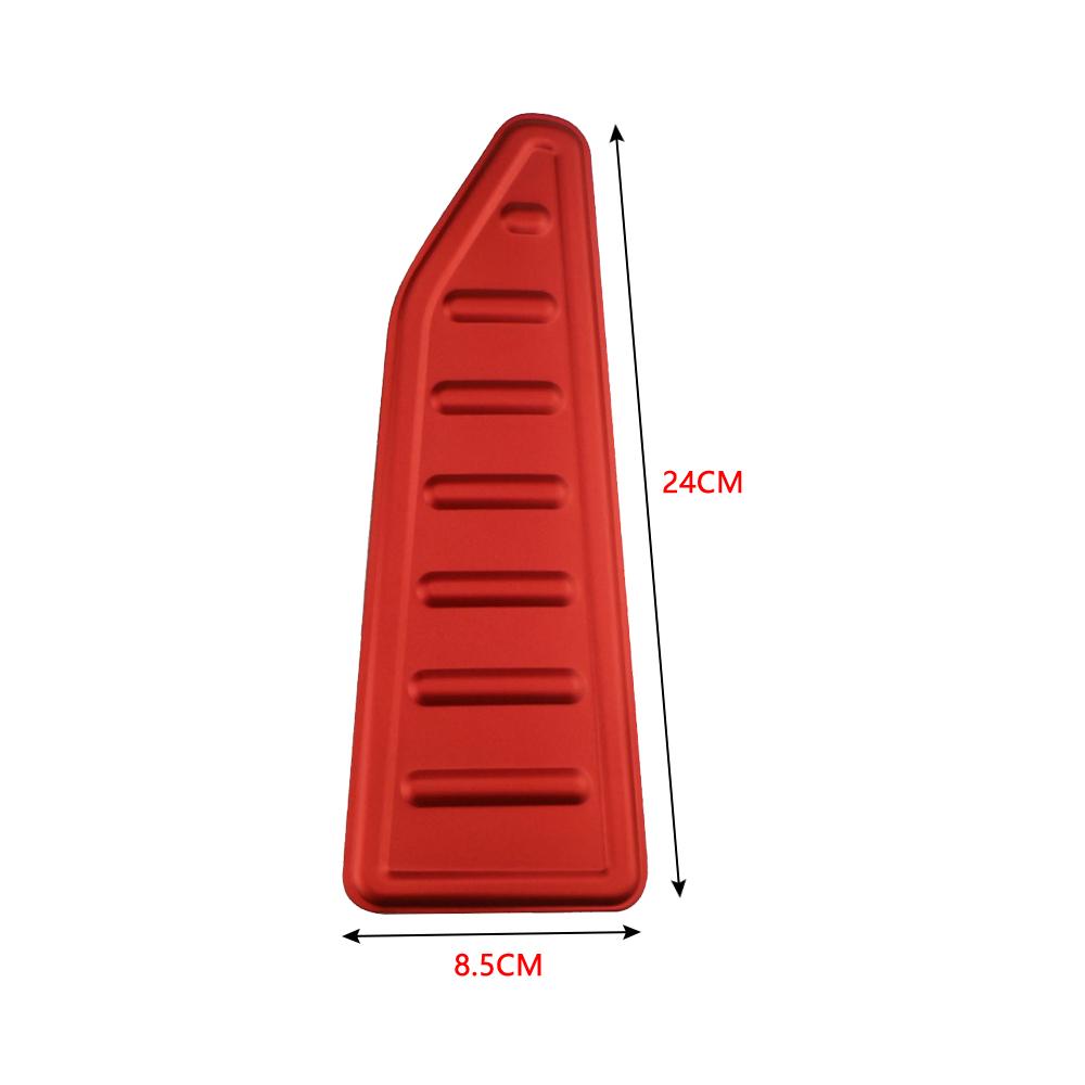 Car Pedals Accelerator Gas Brake Foot Rest Pedal Protective Cover for Jeep Renegade 2014 - 2025 LHD Parts Interior Accessories