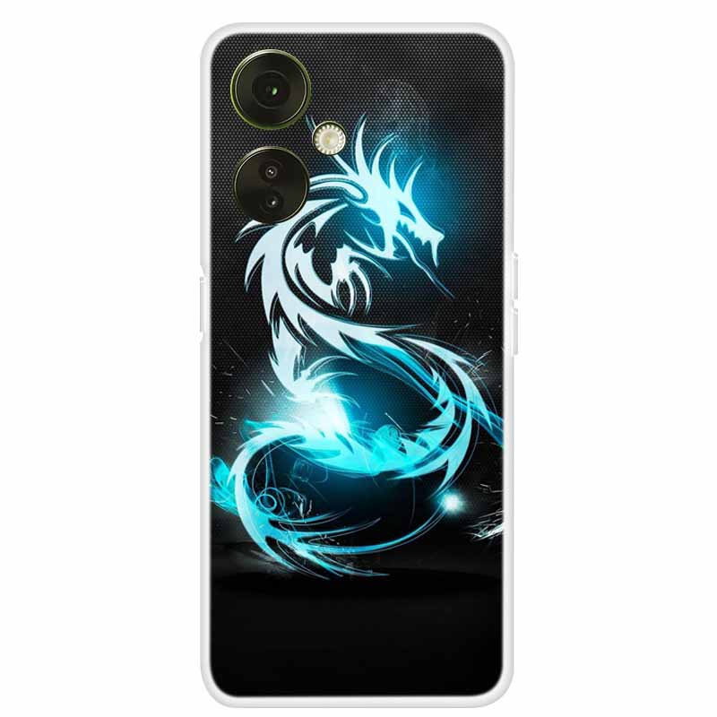 For OnePlus Nord CE 3 Lite 5G Case Clear Lovely Cats TPU Soft Silicone Phone Cover For One Plus Nord CE3 Lite 5G Bag Transparent