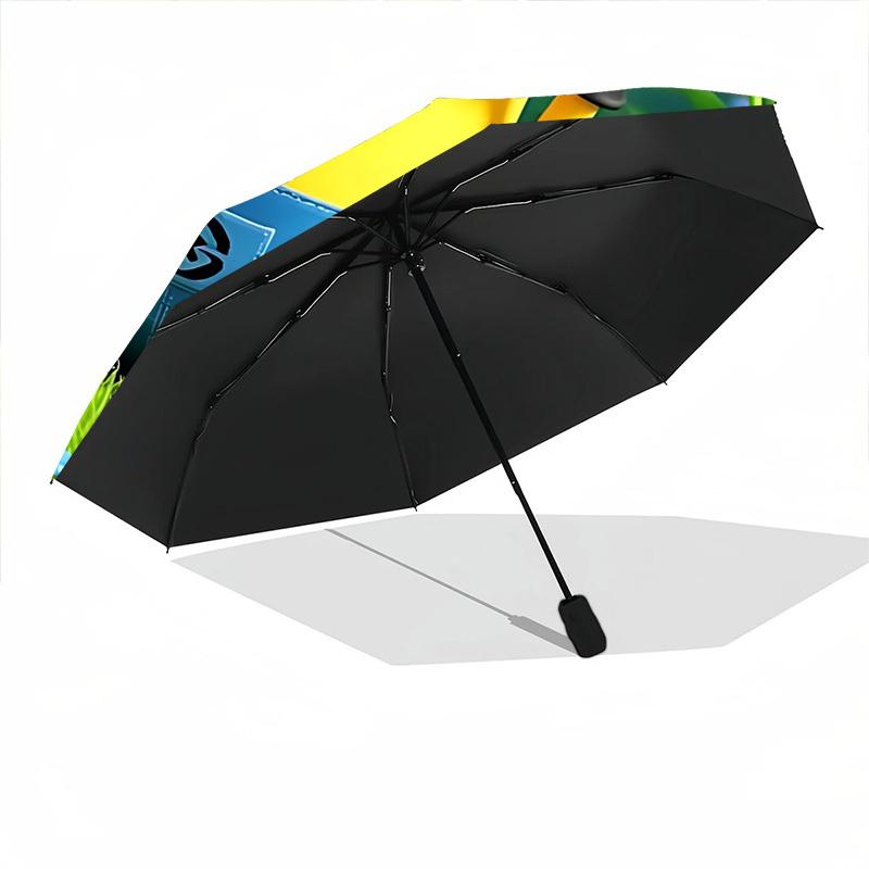 1pc Minion Automatic Open/Close Umbrella - All-Season Portable Umbrella for Women/Men Yy251213087
