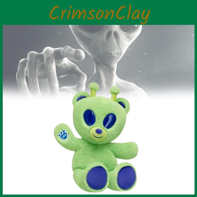 Bear Alien Plush Toy With Short Pile Plush For Kids And Collectors
