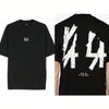 2024 44 LABEL GROUP Cotton T-Shirt Men's Women's Hip Hop Letter Printed TShirt Quality Designer Brand Tee Tops Streetwear