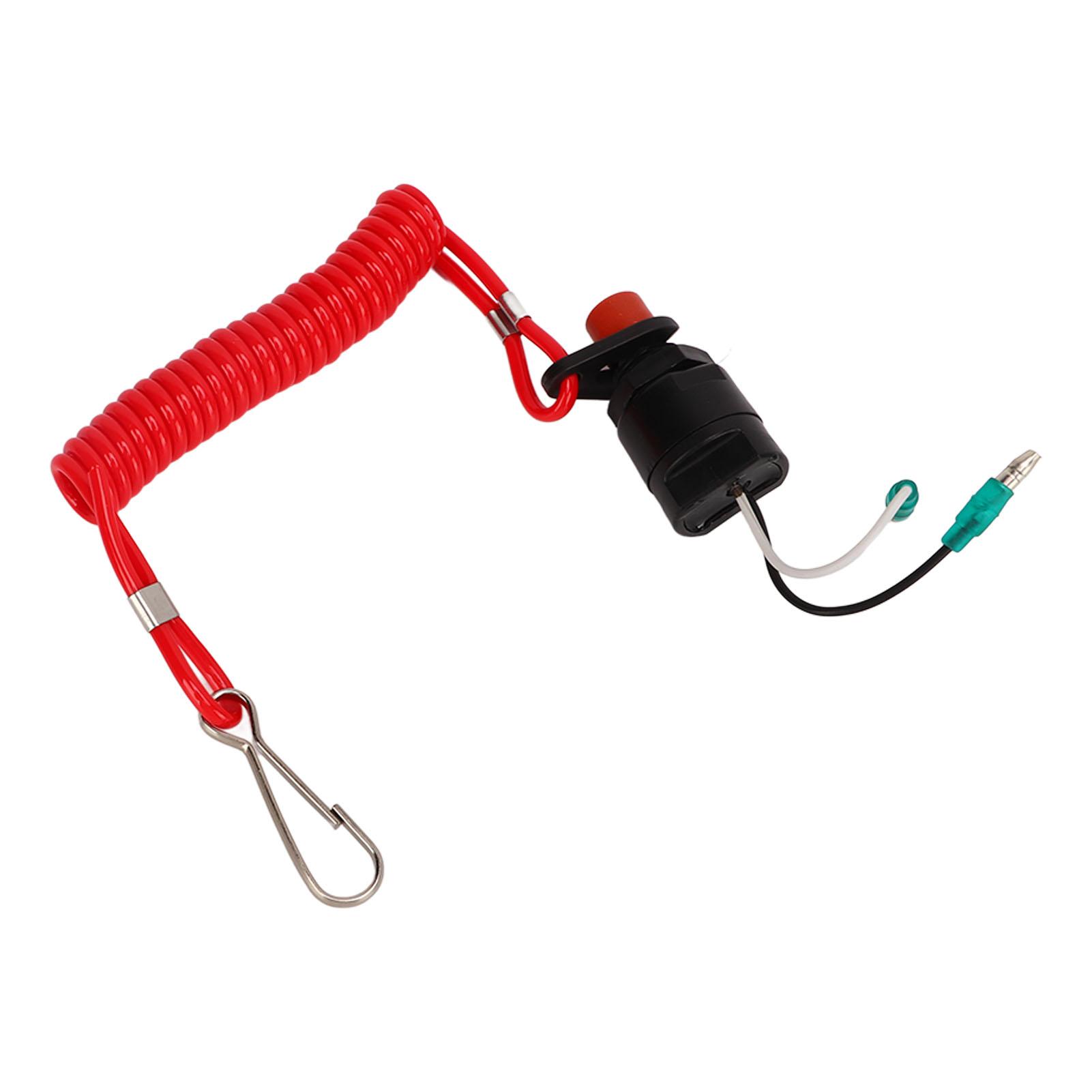 

8.5cm Boat Outboard Lanyard Engine Motor Kill Switch Replacement 688 82575 01 Marine Boat Kill Switch Keys