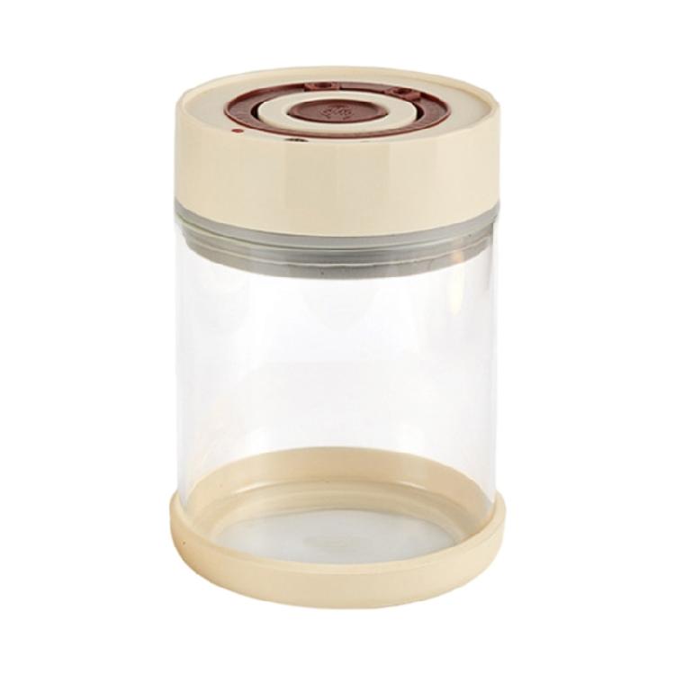 

Modern Automatic Sealed Glass Container Coffee Canister Feature For Better Food Maintenance Food Storage Jar