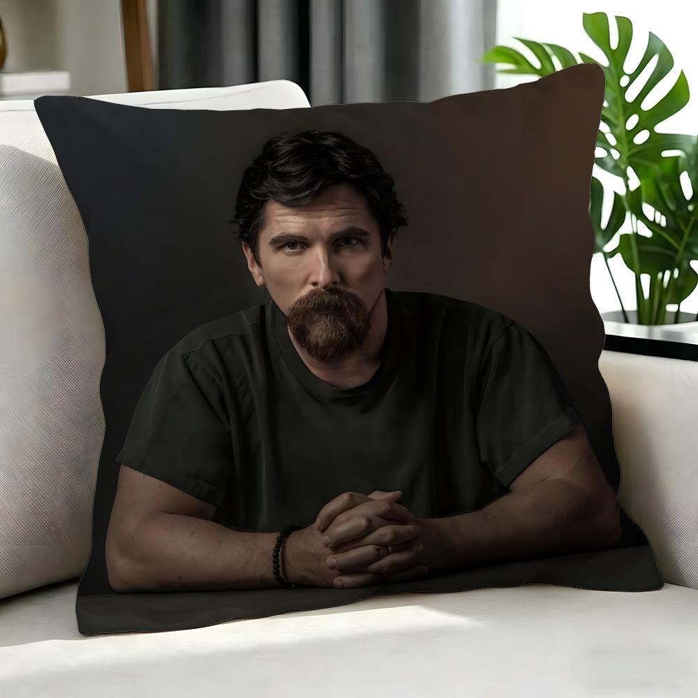 movie Christian Bale Cushion Cover Cushion Cover Set Pcs x x x Pillowcase Decorative Sofa Home Decor