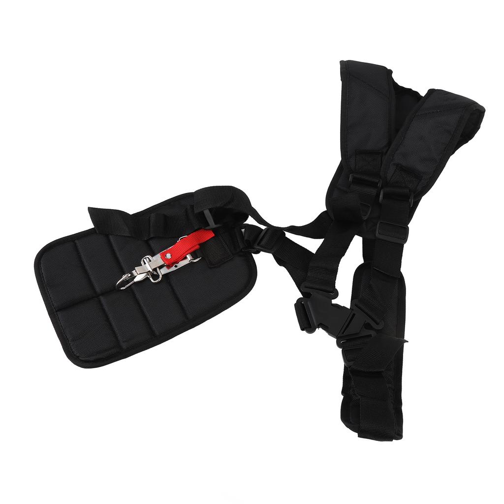 Lawn Trimmer Strap Sponge Nylon Ergonomic Water Resistant Breathable Adjustable Weed Wacker Double S