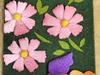 Halloween and Autumn Cherry Chirimen Craft Kit "October Blossoms"