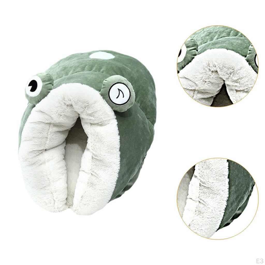 Cat Cave Bed Soft Warm House Plush Burrowing Hut Sleeping Bag for Indoor