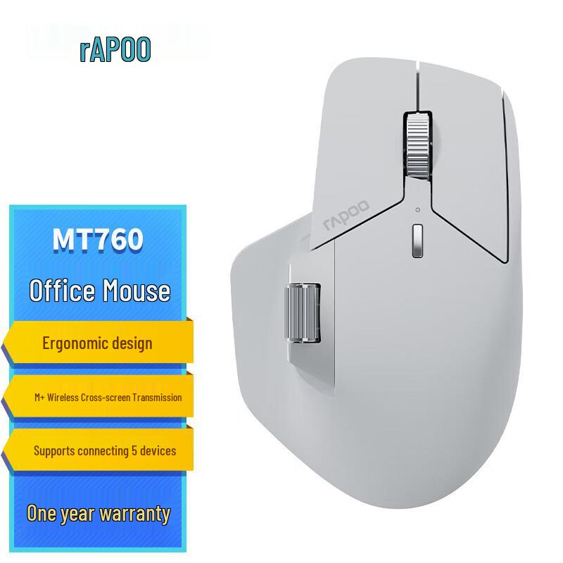 Rapoo MT760 Multi-Mode Ergonomic Office Mouse