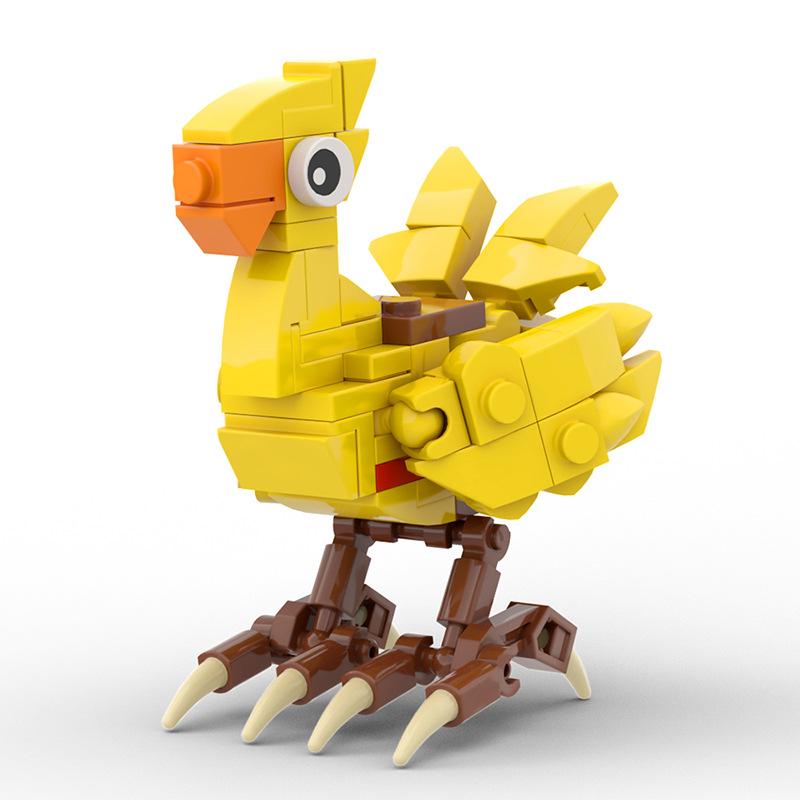 GSBAN Fantasyed Figures Zack Fair Chocoboed Carriage MOC Model Building Blocks Toys for Bricks Gifts