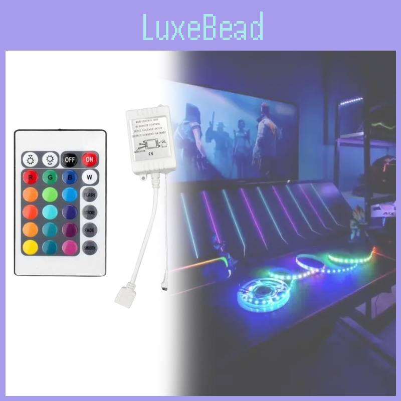 Keys Remote 24 Control Dc12v Led Controller Rgb Control Box Supplies Accessories