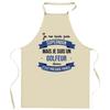 Kitchen Apron - Superhero Golfer - Durable Cotton - French DTG Printing - Adjustable Ties