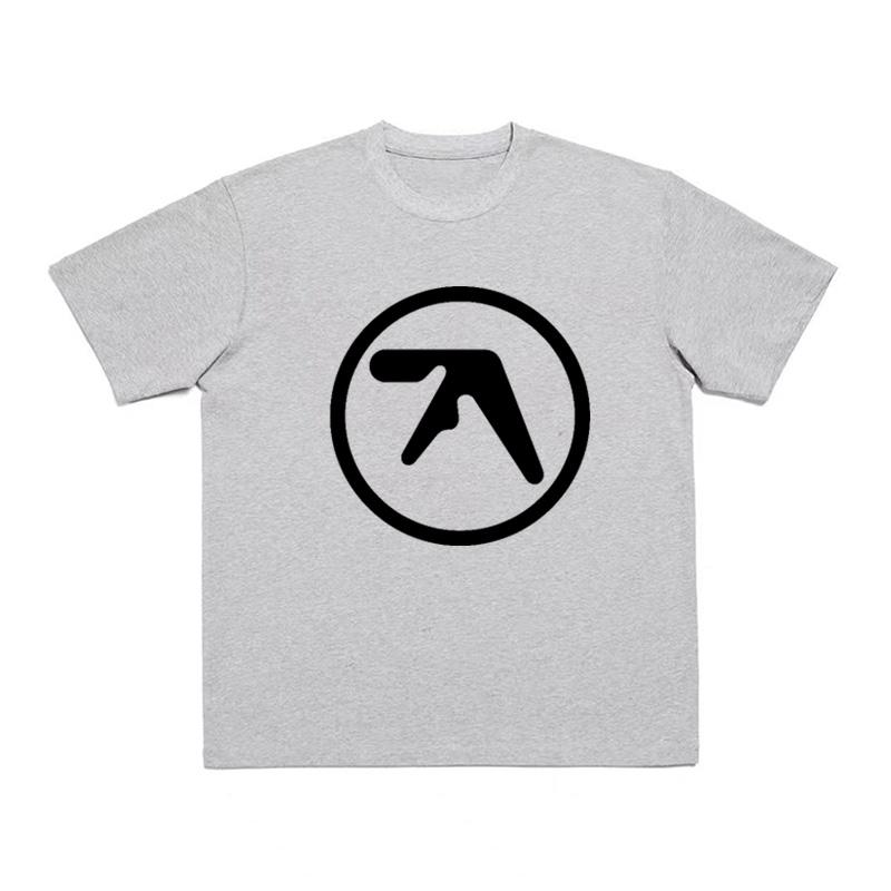Unisex TShirt Aphex Twin Shirt 100 Cotton Print Oversized Y2k Streetwear Tees Short Sleeve Tops Korean Fashion Aesthetic Clothing
