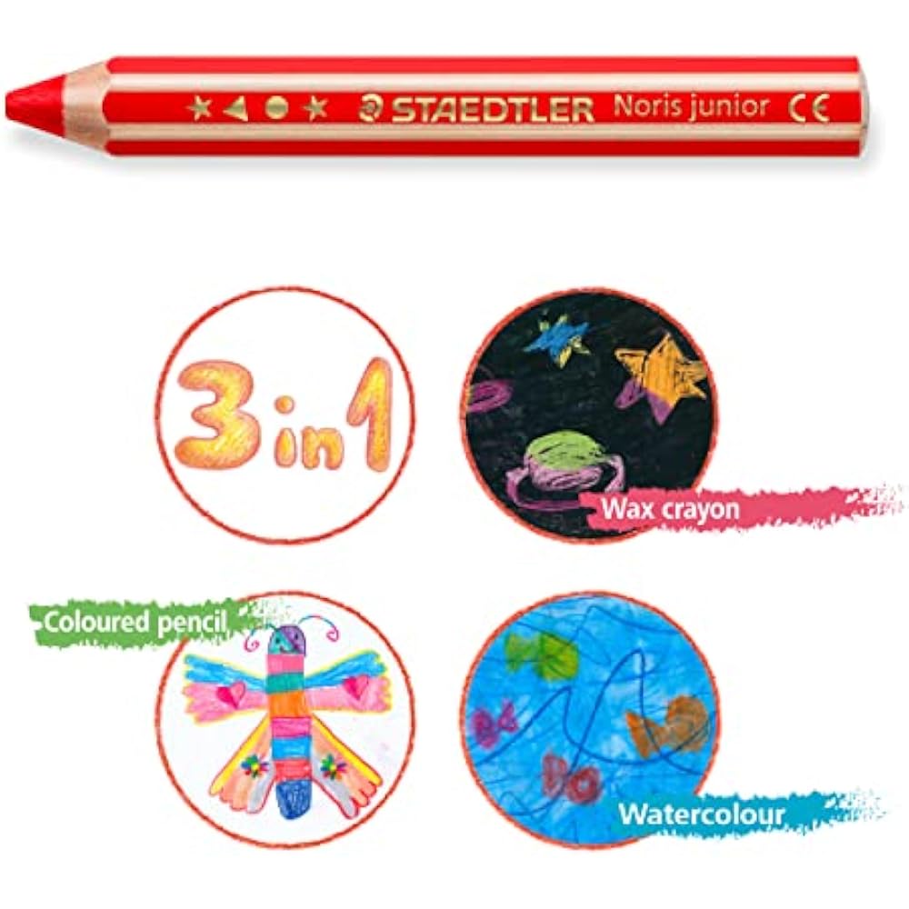 STAEDTLER (STAEDTLER) Colored Pencils Norris Junior 18 Color Watercolor Pencils 140 C18