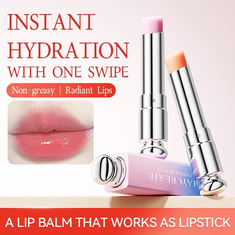 1Pc Moisturizing Color Changing Lip Balm Daily Lip Care Tools