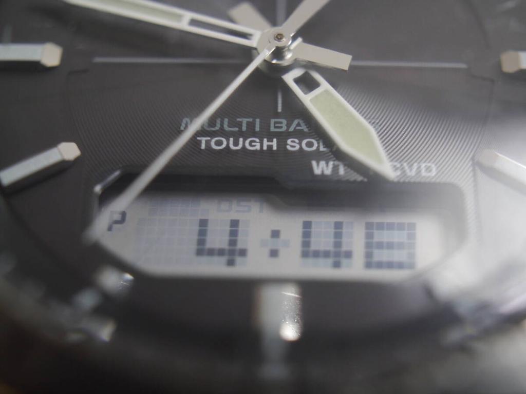 CASIO Wave Ceptor Tough Solar Digital-Analog Watch, Strap, WVA-M640, Men's Watch, AE226