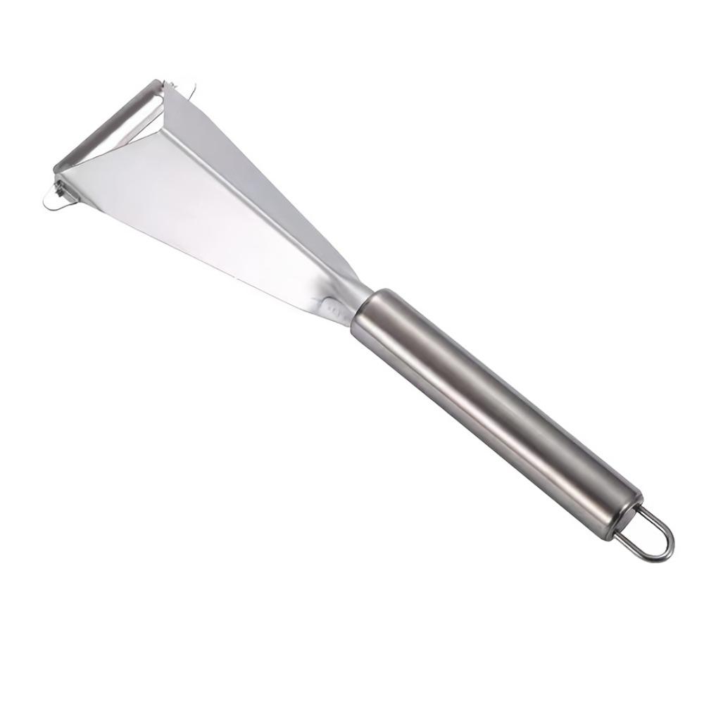 

1PC Stainless Steel Multi-functional Apple Triangle Flower Cutter, Fancy Fruit Plate Knife Creative Engraving Gadget