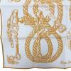 Excellent HERMES scarf Della Cavalleria Orange cotton Women Used