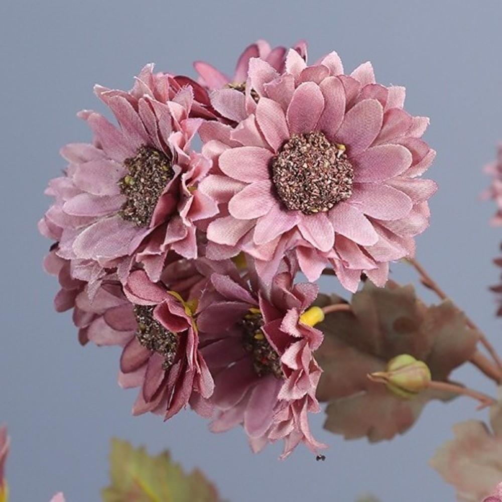 Eco-Friendly Artificial Daisy Flowers Handmade Silk Flowers Fake Chamomile Flowers  Office Decor