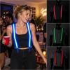 Helle LED Damen Hosenträger Kleiderbügel Leuchtende LED Lichter Hosenträger Party