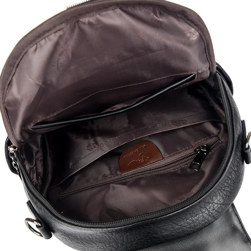 PU Backpack Women's Lightweight Backpack Multi-functional Shoulder Bag