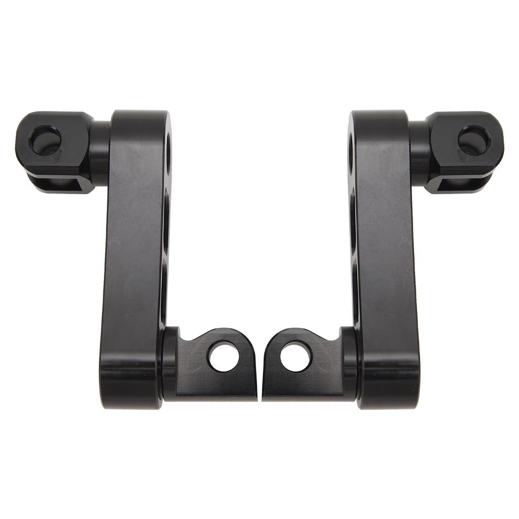 Motorcycle Foot Peg Highway Bracket 360 degrees Adjustable Rugged Foot Peg Extension Bracket for Touring