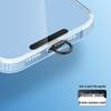 Ultra-Thin Stainless Steel Rotating Phone Lanyard Clip with Anti-Lost Sticker