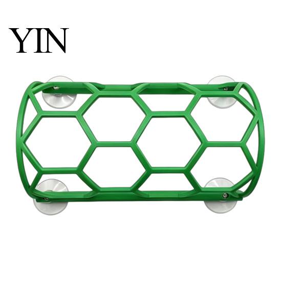 3D Printed Pet Habitat Reptile Honeycomb Climbing Shelf, Suction Cup Snake Tunnel Hide, Rest Platform Glass Tank Space for Ball Python, Lizard,