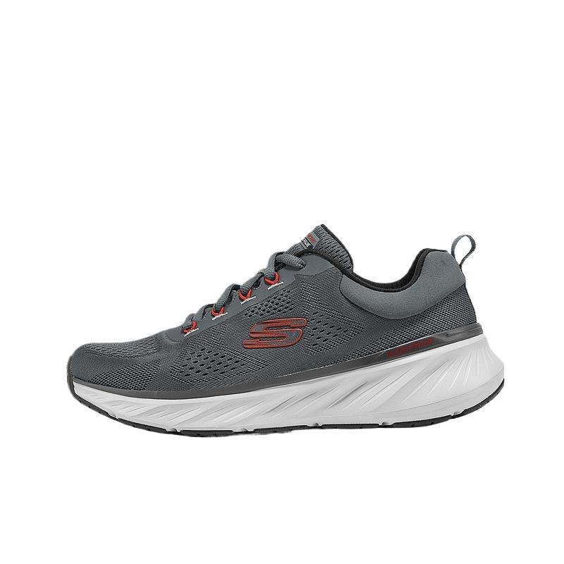 Skechers Sport Mens Simple Comfort Mesh Low Top Running Shoes Gray 232840-CCRD 39.5