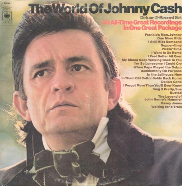 

LP Record JOHNNY CASH - The World Of Johnny Cash 66237 CBS 1970 UK Folk Used