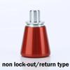 Factory Black/Silver/Red/Blue Colored Supply Aluminum Alloy Threaded-In Spring Loaded Plunger With Hold-Open Feature