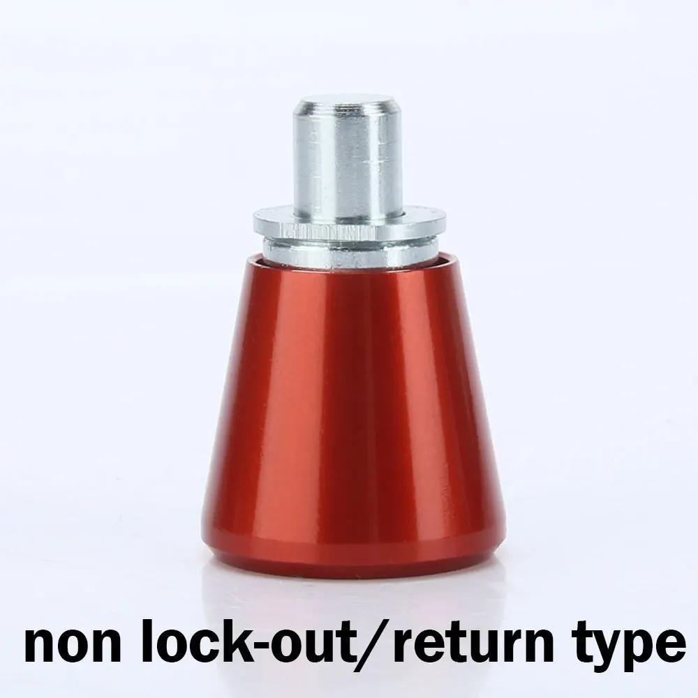 Factory Black/Silver/Red/Blue Colored Supply Aluminum Alloy Threaded-In Spring Loaded Plunger With Hold-Open Feature