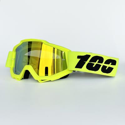 100 Motorcycle Goggles Cycling Glasses Outdoor Off-Road Ski Sport MX ATV Dirt Bike Racing Glasses Motocross Goggles Bike Google