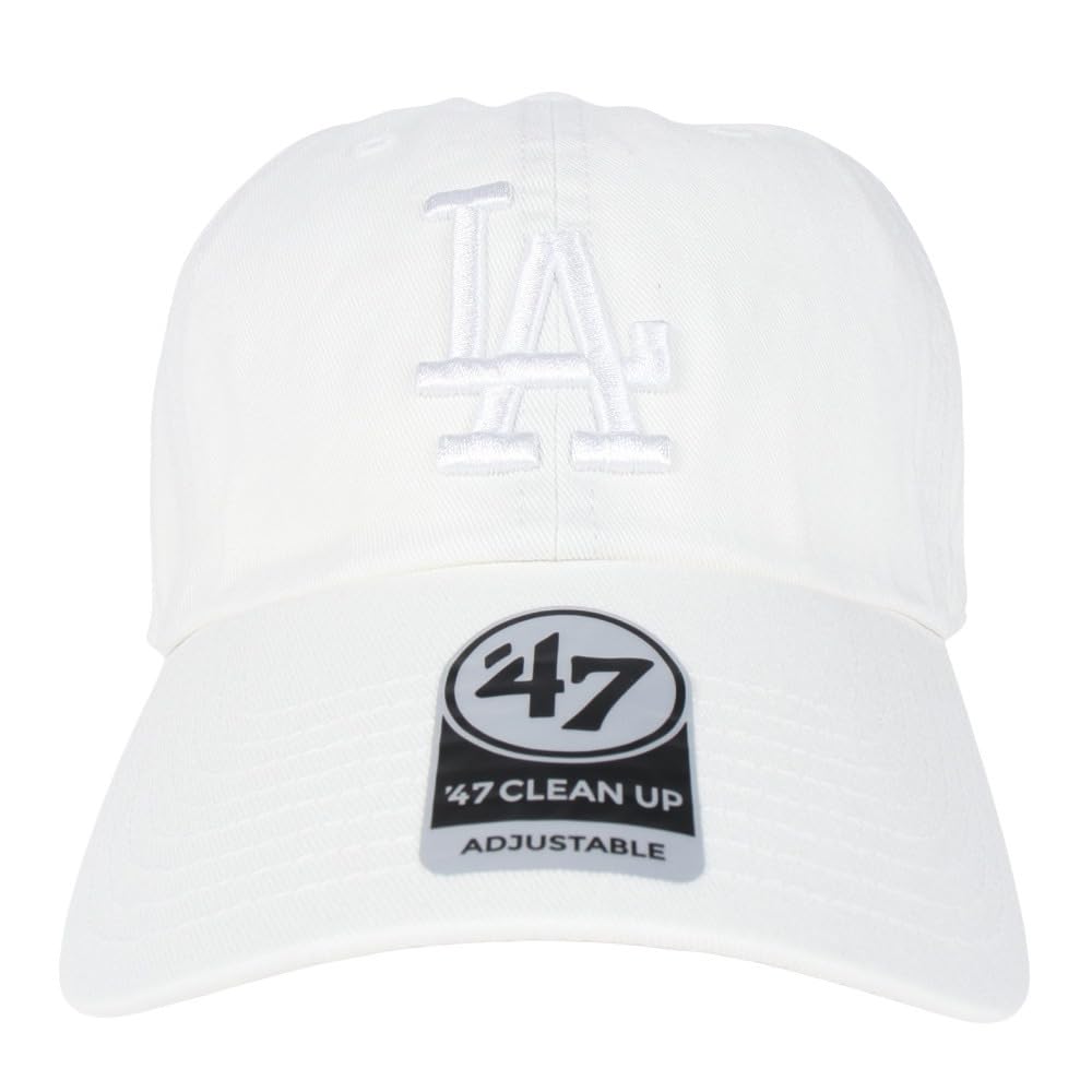 Forty Seven 47 Los Angeles Dodgers Clean-Up Logo Cap B-RGW12GWSNL WH (White/F/Men's)