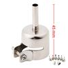 8 Stück 3/4/5/6/7/8/10/12mm Heißluftföhn Düsen-Kit / Düsensatz für Serie 850 Station Edelstahl Löt-Reparaturwerkzeuge