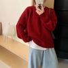 Women's 2025 Autumn/Winter Korean Style Loose Round Neck Knit Sweater