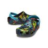 Crocs Classic Durable Clogs Kids Footwear Black Multicolor 206995-4SW