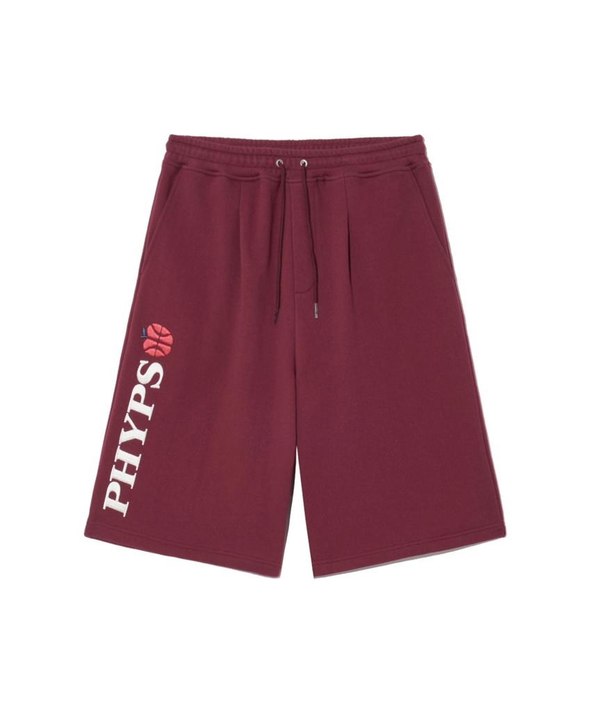 PHYSICAL DEPARTMENT Apple Basket Half Pants_Burgundy
