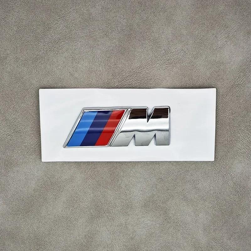 AAAOK1 NEW Car Fender Side Emblem Rear Trunk Badge M Logo Sticker For BMW M M3 M5 M6 X3 E46 E90 F30 G20 E36 E34 G30 Accessories