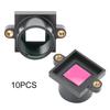 10pcs ABS Camera Lens Mount Holder Bracket Support Adapter M12x0.5 with Filter