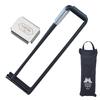 Portable Storage Bin Ice Bucket Holder with Storage Bag Stable Foldable Stand Rack for Outdoor Camping Poolside Fishing Grilling