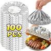 Folie de Aluminiu Capac pentru Alimente Grad Alimentar Capac de Unică Folosință pentru Alimente Folie Plastic Proaspăt Păstrător Capac pentru Fructe Legume Izolare