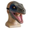 Child Horror Dinosaur Headgear Maks Cosplay Kids Scary Dragon Moveable Open Mouth Latex Mask Halloween Party Costume Props