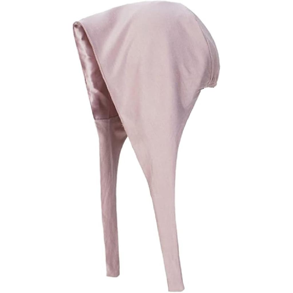Belsen Satin Bonnet Silk Bonnet Sleep Cap Satin Lined Slouchy Beanie Night Sleeping Hat - Adjustable for Curly Hair