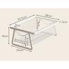1PC Drainage Rack 33.5*23*14cm White Dish Rack With Tray Kitchen Sink Drainer Storage Organizer For Plates Kitchen Storage Parts