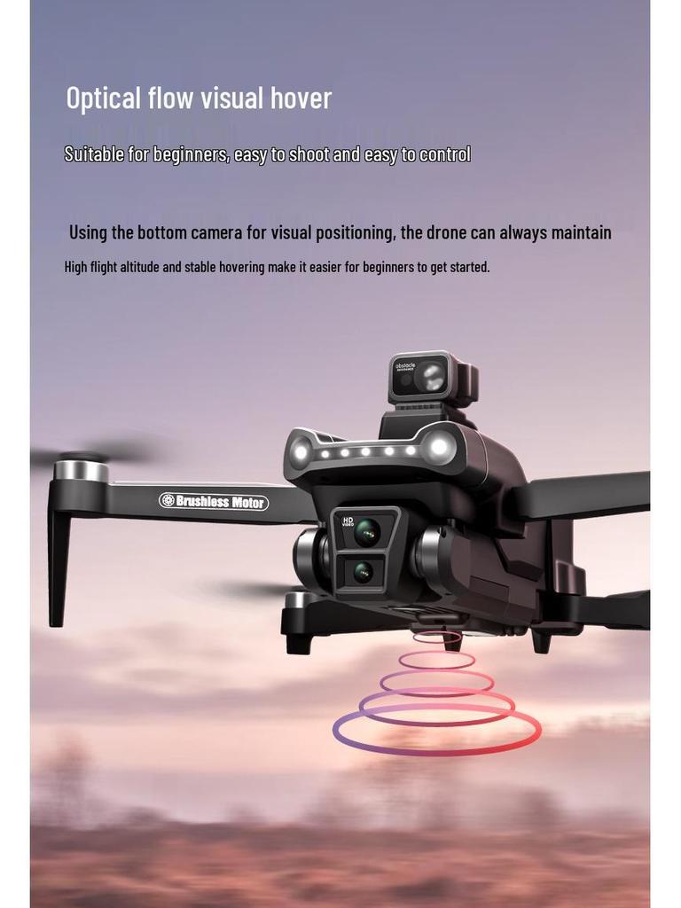 New V198 8K GPS Drone: Brushless Quadcopter with Automatic Return & Remote Control Aerial Photography