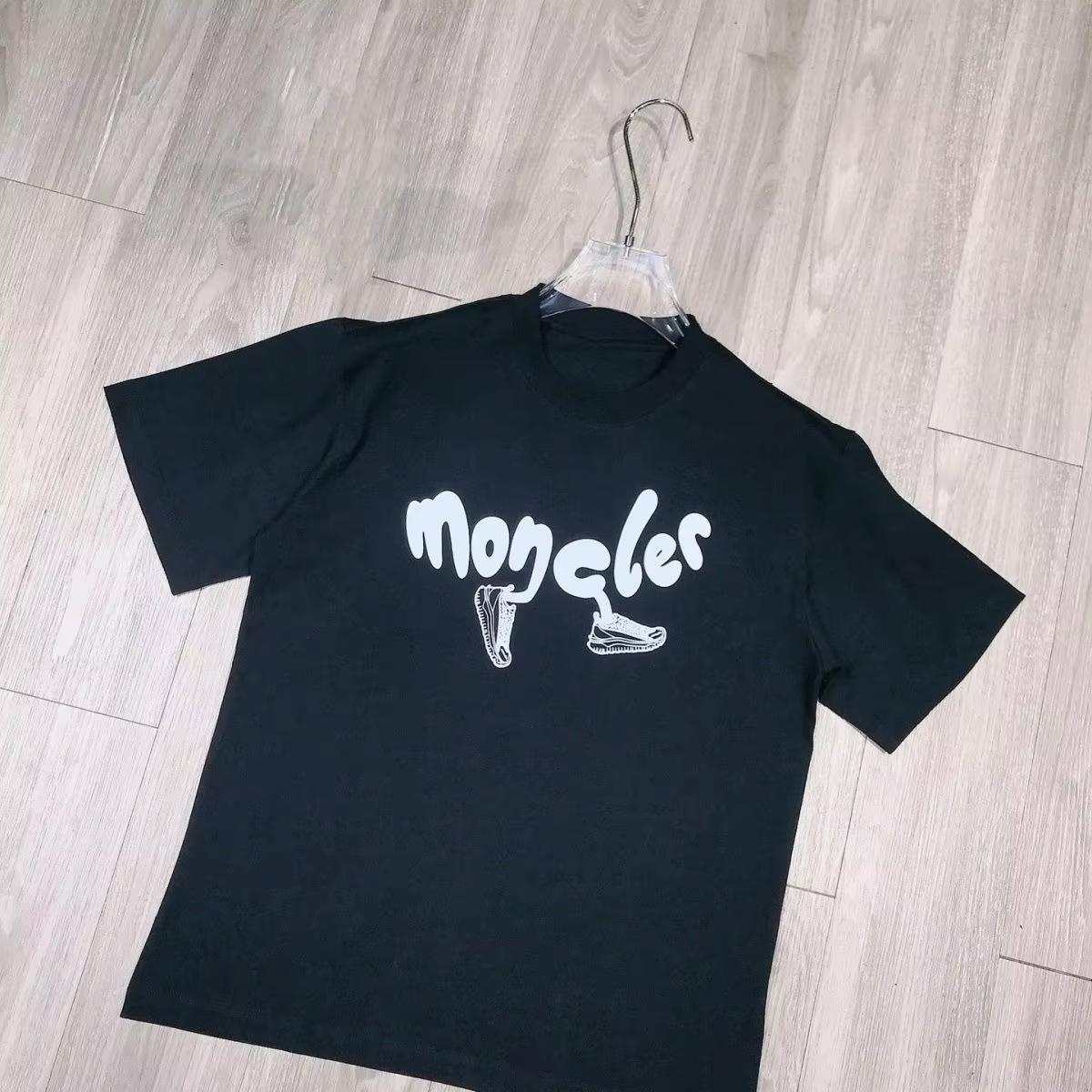 

ZX Tee Trend Summer 2025 New Round Neck Trendy Short-sleeved Top, Casual Letter Print Loose T-shirt for Both Men and Women, Pure Cotton 2XL