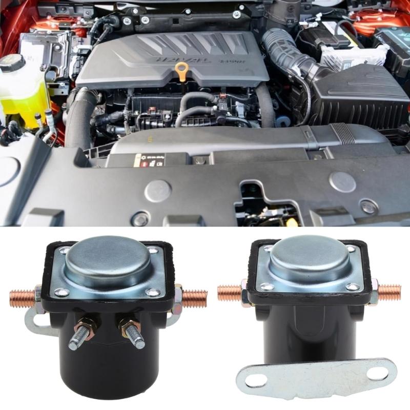 12V Starter Solenoid Relay D2AF11450AA Brass Wire Easy Installation Suitable for 1956-up & B-6A-11450A C6AF C7AF C3912