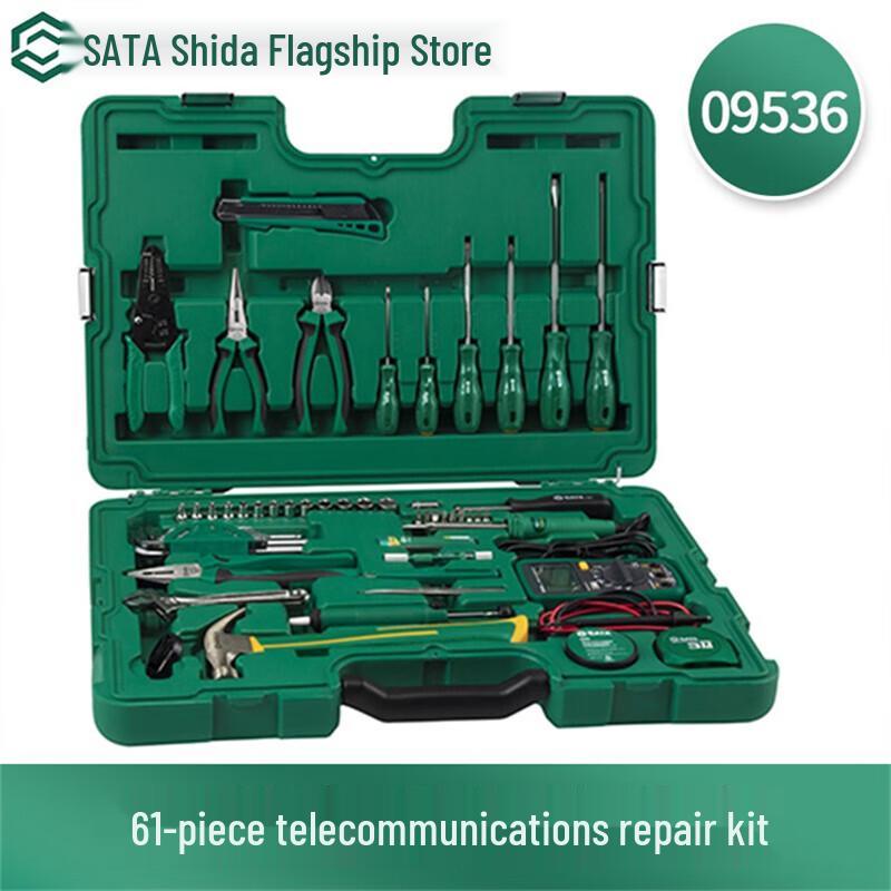 SATA 61-Piece Telecommunication and Electrician Tool Set 61-Piece