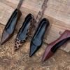 French Pointed Sexy Leopard Print Temperament Thin Heel High Heels 2025 Autumn and Winter New Versatile Commuter Light Mouth Single Shoes