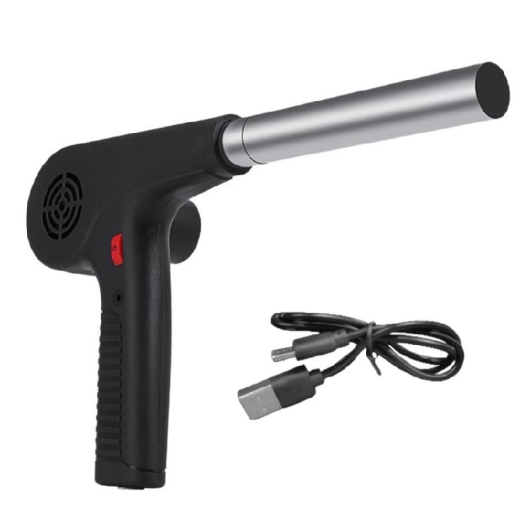 Small 5V Electric BBQ Blower Fan with Variable Speed Controllers Barbecue Cooking Fan Air Blower for Camping